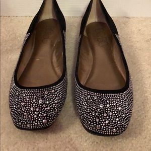 sparkly flats